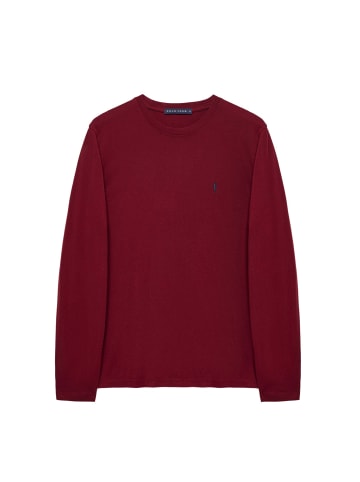 Polo Club Longsleeve in GARNET