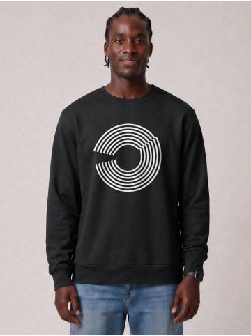 wat? Apparel Sweatshirt Abstract 01 in Schwarz