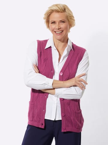 WITT WEIDEN Strickweste in erika