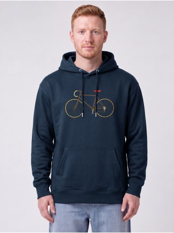 wat? Apparel Sweatshirt Fahrrad in Dunkelblau