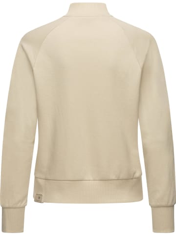 ragwear Sweatshirt Majjorka Solid in Ecru
