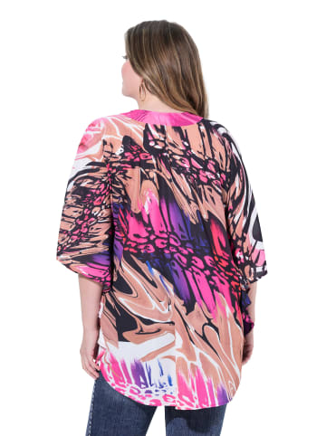 MIAMODA Bluse in hibiskuspink