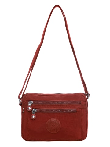 Mindesa Damen Umhängetasche in Kastanienbraun