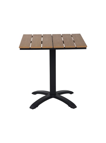 ebuy24 Tisch Mads Schwarz 70 x 70 cm