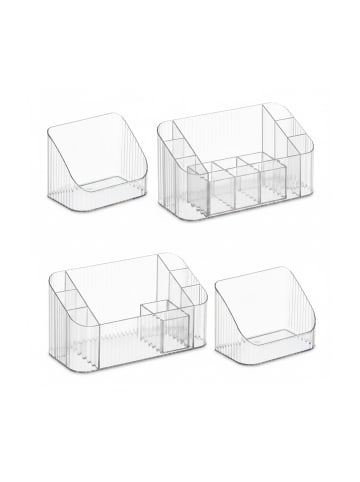 relaxdays 2 x Kosmetik Organizer in Transparent