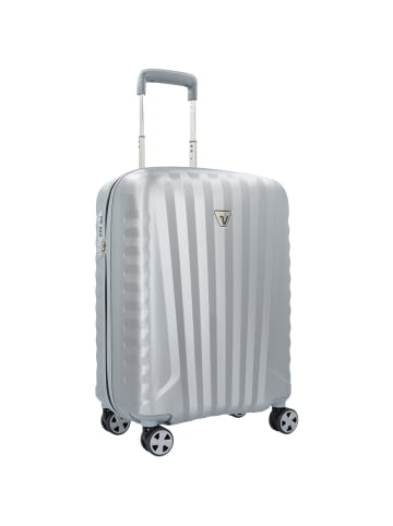 Roncato Uno Premium 2.0 4 Rollen Kabinentrolley 55 cm silver colored