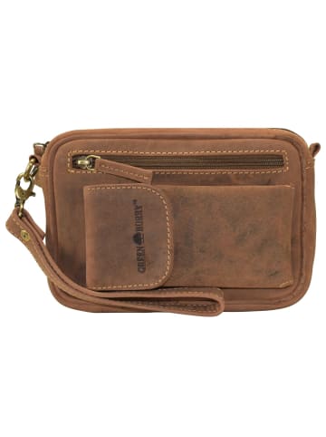 Greenburry Vintage Herrentasche Leder 22 cm braun