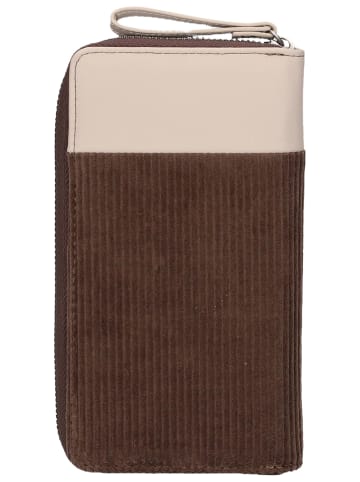 Zwei Geldbörse Eva EV2 in Cord-Wood