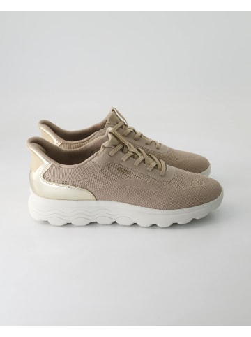 Geox Sportliche Schnürschuhe in Beige