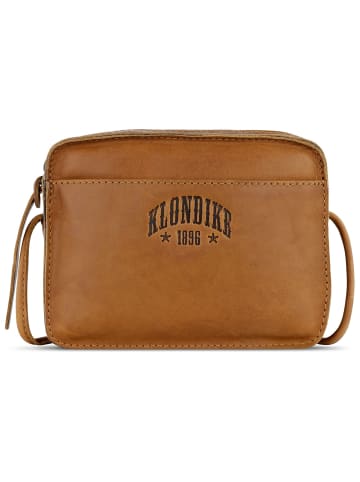 KLONDIKE 1896 Rush Allison Umhängetasche Leder 17 cm in cognac