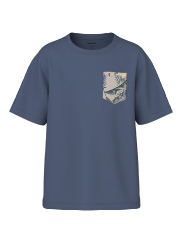 name it 2er Pack T-Shirt Kurzarm Baumwolle Nkmvalmas in vintage indigo