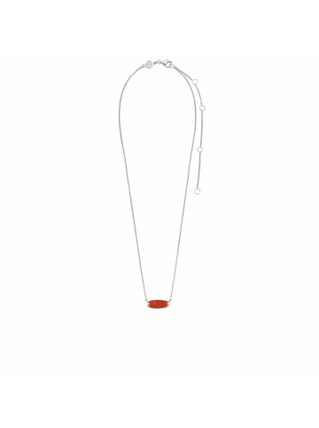Ti Sento Milano Kette The Red Golden Pendant in hellrot