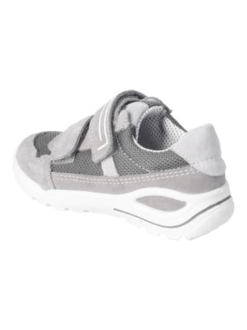 Ricosta Kindergarten Klett Halbschuh/Sneaker in grau
