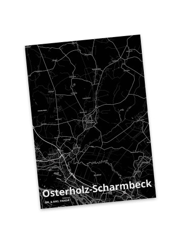 Mr. & Mrs. Panda Postkarte Osterholz-Scharmbeck mit Spruch in Keine Angabe