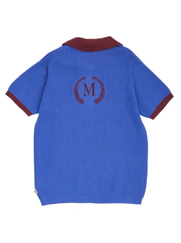 müsli Poloshirt in Azure blue