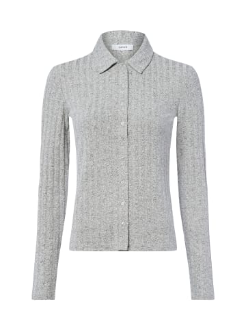 OPUS Langarmshirt Sitami in hellgrau