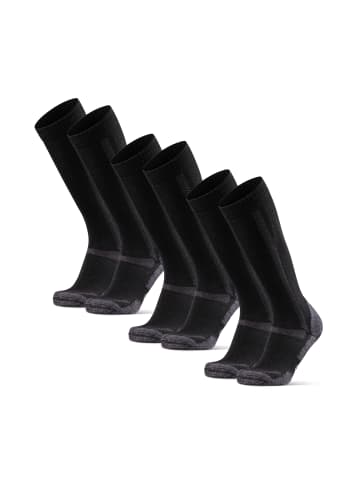 DANISH ENDURANCE Socken Knee-High Merino Hiking in schwarz