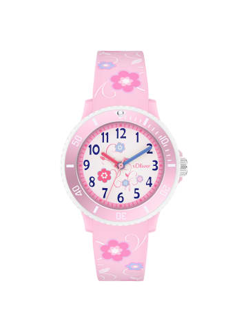s.Oliver Armbanduhr The Magic Time in pink