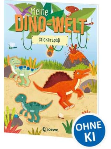 Loewe Verlag Buch - Meine Dino-Welt - Stickerspaß