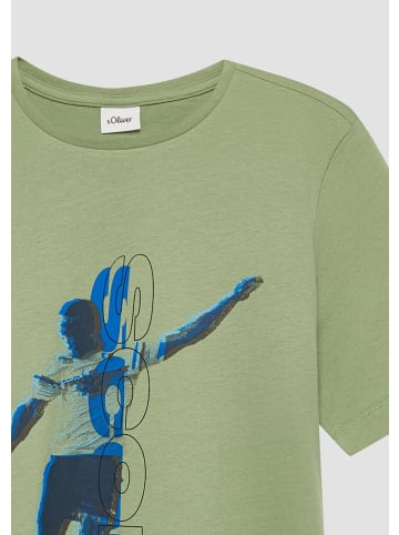 s.Oliver T-Shirt in 7253_salbeigrün