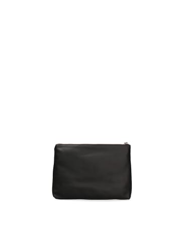 John Richmond Clutch in BLACK AND GOLD