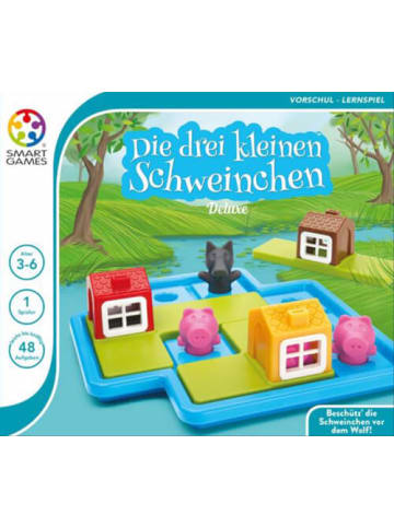 Games Knobelspiel Die 3 kleinen Schweinchen inklusive Begleitbuch - 3-6 Jahre