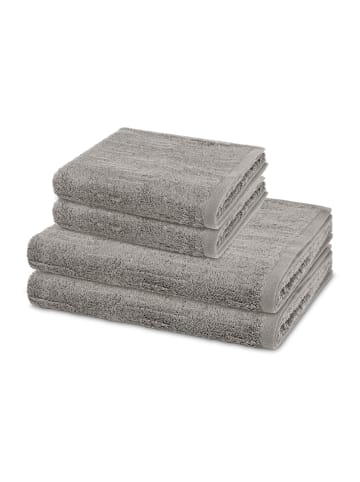 Ross 2 X Handtuch 2 X Duschtuch im Set Premium in Flanell