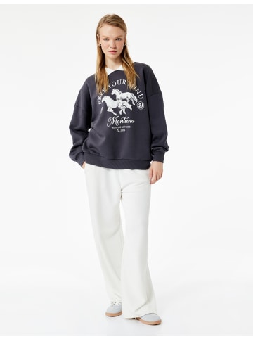 KOTON SWEATSHIRTS in Grau