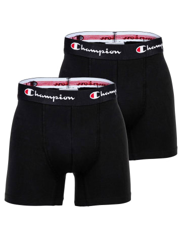 Champion Boxershort 2er Pack in Schwarz