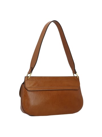 The Bridge Erica Schultertasche Leder 28 cm in cognac