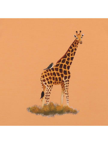Walkiddy T-Shirt Giraffes in Orange