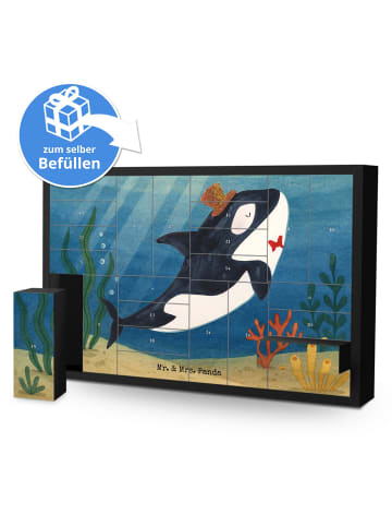 Mr. & Mrs. Panda Befüllbarer Adventskalender Orca Zylinder Desig... in Weiß