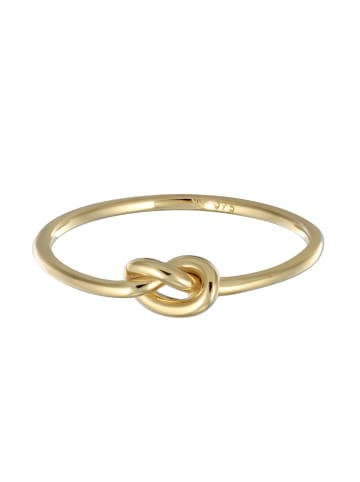 Elli Ring 375 Gelbgold Knoten, Trachtenschmuck in Gold