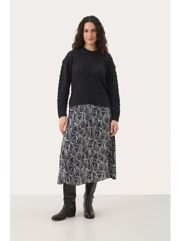 PART TWO Strickpullover PiaclaraPW Gerade Passform in Dark Navy