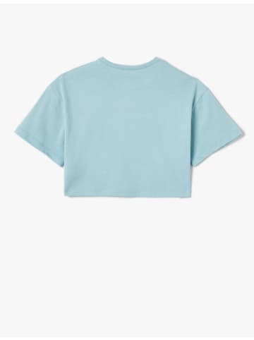 KOTON T-shirt in Blau