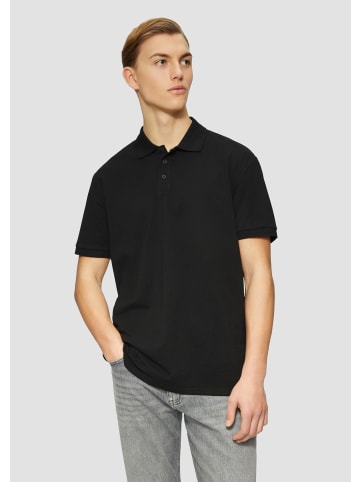 QS Polo-Shirt in 9999_schwarz