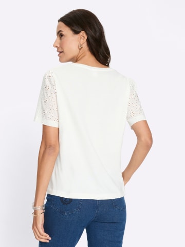 WITT WEIDEN Kurzarmshirt in ecru