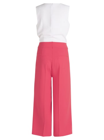 BETTY & CO Jumpsuit ohne Arm in Patch Red/Cream