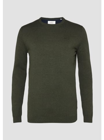 s.Oliver Strickpullover in 79W0_olivgrün