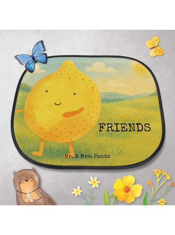 Mr. & Mrs. Panda Hitzeschutz Auto Beste Freunde Zitrone Design m... in Weiß