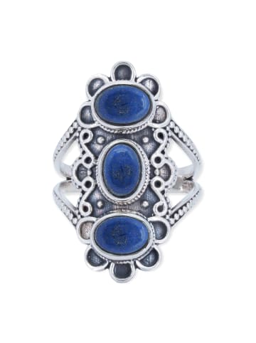 mantraroma 925er Silber - Ringe mit Lapis Lazuli