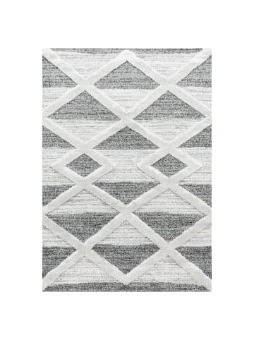 KADIMA DESIGN Teppich 3D Waschbar Geometrisch GENF Strapazierfähig OEKO-TEX