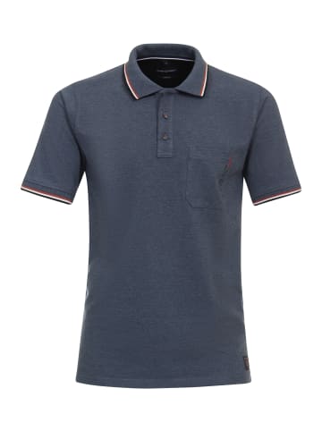 CASAMODA Polo-Shirt in Mittelblau