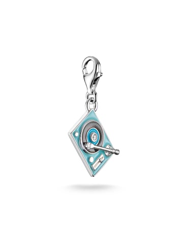 Thomas Sabo Charm-Anhänger Plattenspieler in silber, bunt