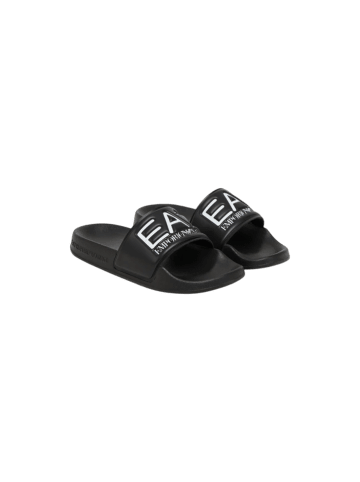 Emporio Armani Pantoletten 7Y000037 Schwarz