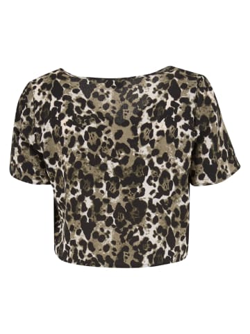 Noisy may Cropped T-Shirts in green