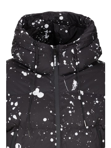 19V69 Italia by Versace Winterjacke Juan Aop in schwarz