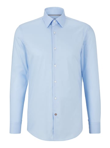 Hugo Boss Langarm FreizeitHemd für Herren in blau