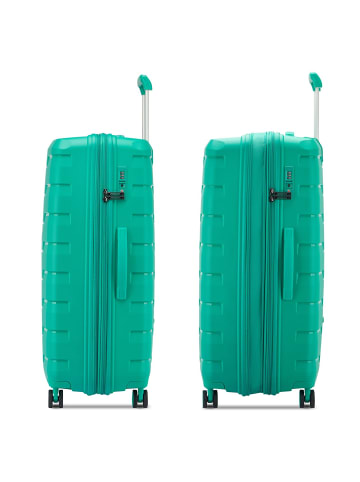 Roncato Skyline 2.0 4 Rollen Trolley 79 cm mit Dehnfalte in menta