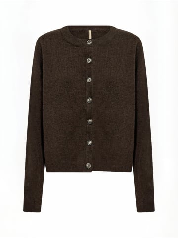 soyaconcept Strickjacke SC-ORLEAN in 98980 CHOCOLATE PLUM MELANGE